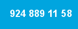 924 889 11 58